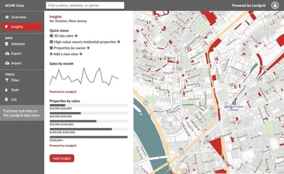 Insights page from Trenton, NJ