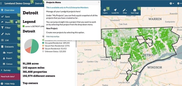 Get tips on how to use the Regrid Mapping Platform