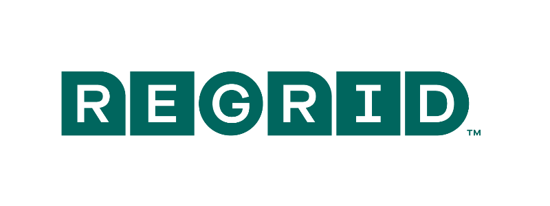 Regrid Logo in Green, TM