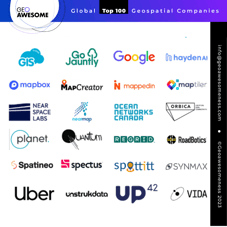 Regrid named as Global Top 100 Geospatial company.